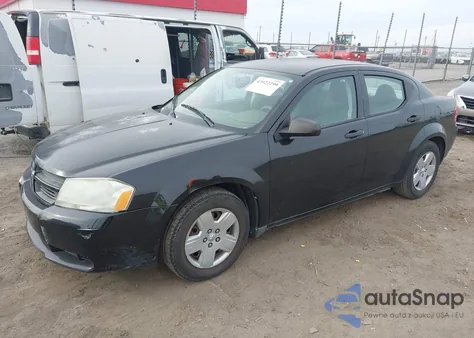2010 Dodge Avenger Sxt from USA, damaged, VIN 1B3CC4FB0AN128779